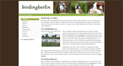 Desktop Screenshot of birdingberlin.com